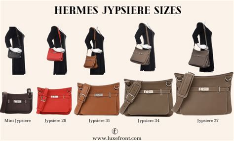 hermes borsa jypsiere|hermès size chart.